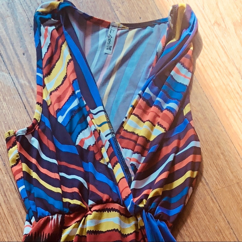 Multi-Color Maxi Dress - Picture 4 of 4